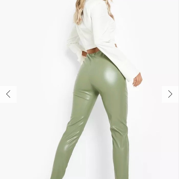 Faux Leather Pants - Picture 3 of 4